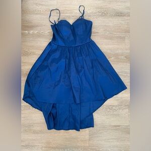 B Darlin Royal Blue Party Hi-Lo Dress Size L